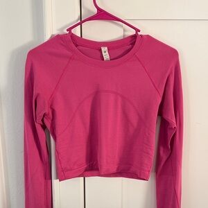 Lululemon Women's Pink Long Sleeve Top
